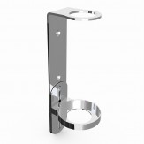 Soporte Pared para botellas Acero Inoxidable Silver